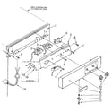 Kenmore 198887492 escutcheon and control panel diagram