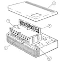 Trion 442502-002 functional replacement parts diagram