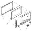 Kenmore 7917839092 upper door diagram