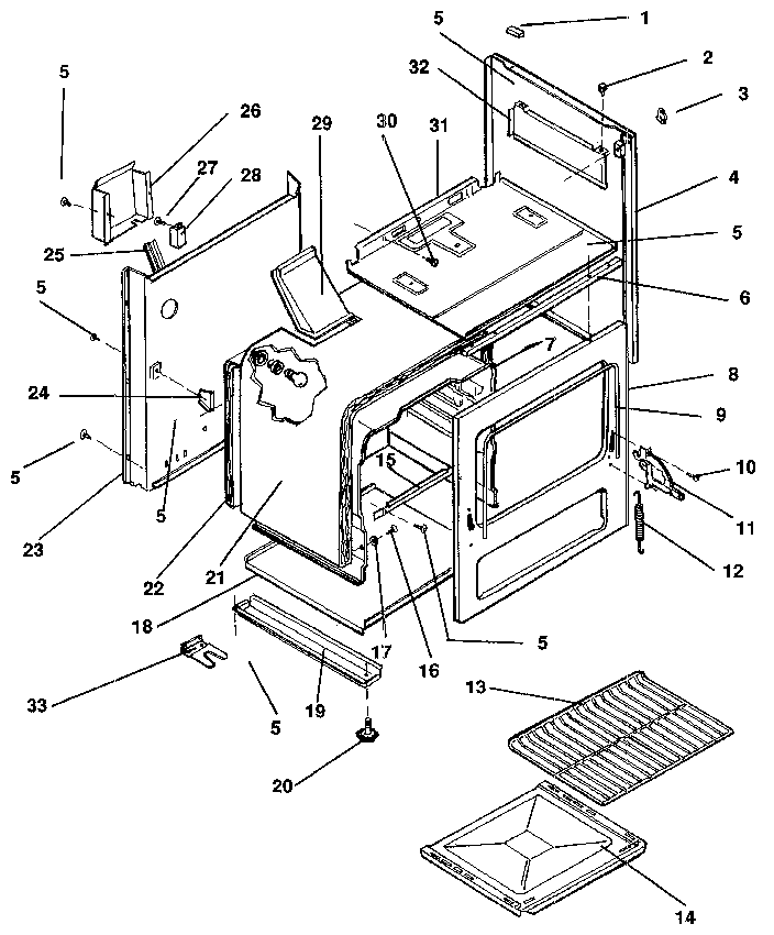 Kenmore 1197038882 body diagram