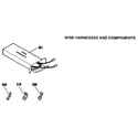 Kenmore 9114012990 wire harnesses and components diagram