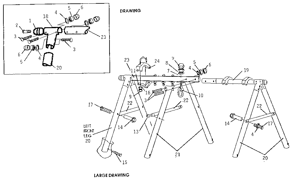 Sears 51272710 a-frame diagram