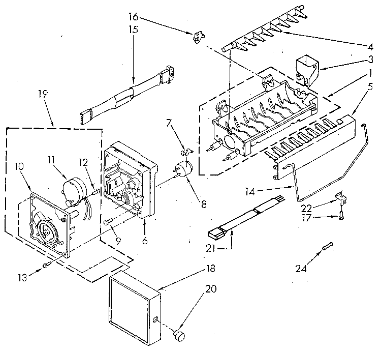 Marvel 58RI icemaker diagram