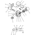 ICP NDOD084EF01 motor and pump assembly diagram