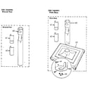 Craftsman 2581069610 ground post and patio base diagram