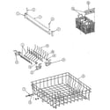 Jenn-Air DU598W racks diagram
