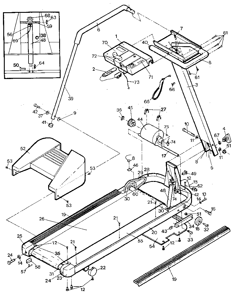 Proform PF350302 unit parts diagram