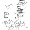 Kenmore 2581560110 grill and burner diagram