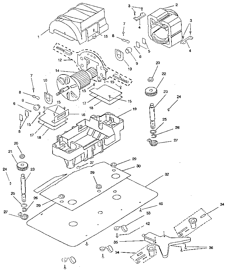 Kenmore 6808897280 internal machine diagram