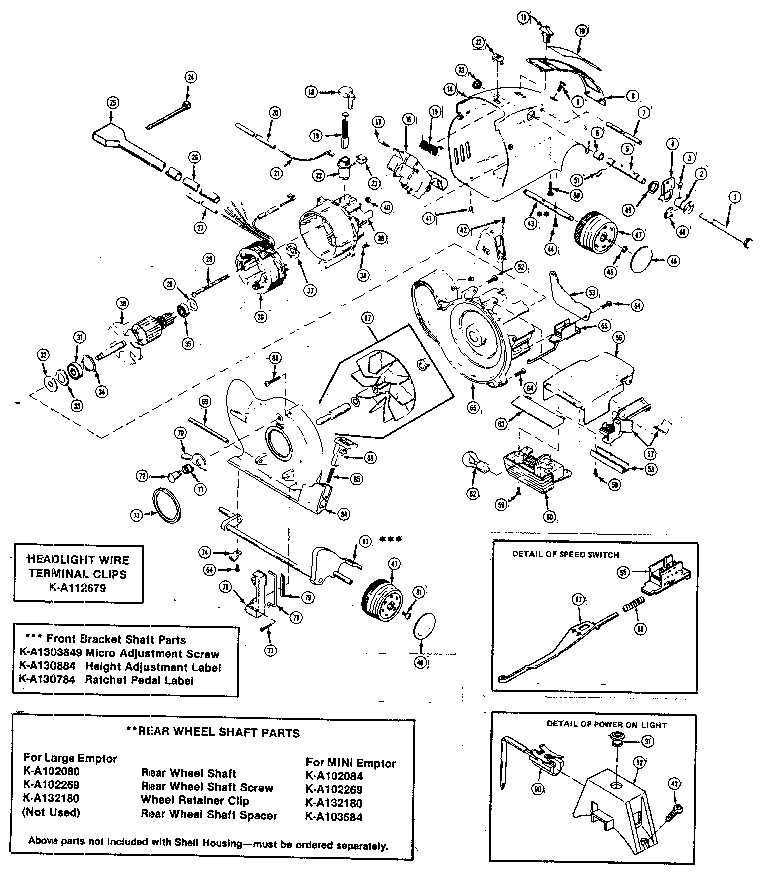 Kirby 2HD motor diagram