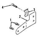 Craftsman 917254432 choke control (rear pull) diagram
