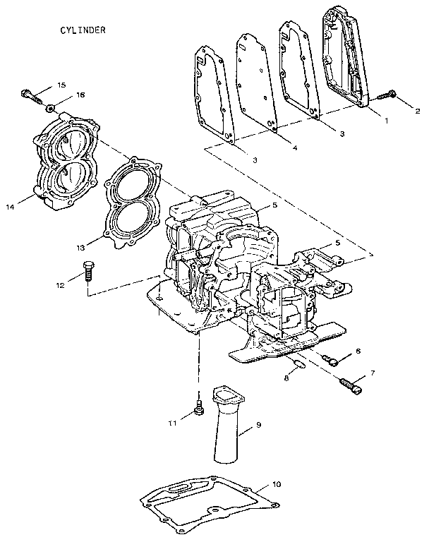 Craftsman 225581504 cylinder diagram
