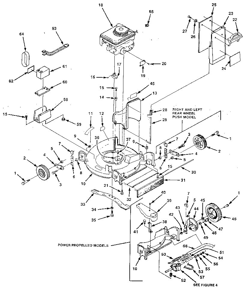 Homelite UT30087 figure 1 diagram