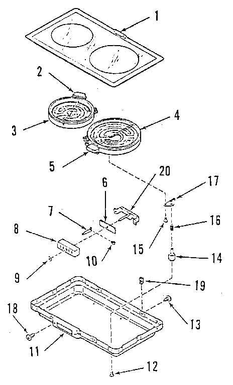 Kenmore 91148781C2 opt elec radiant mod kit 49680c0 diagram