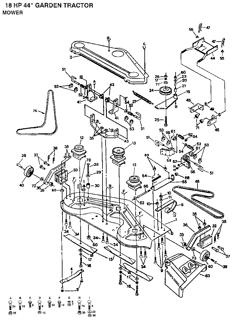 Craftsman 917255931 mower diagram