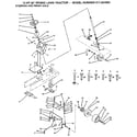 Craftsman 917254990 steering and front axle diagram