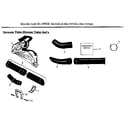 Craftsman 358797982 vacuum tube/blower tube ass'y. diagram