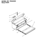 Craftsman 70665320 rally box diagram
