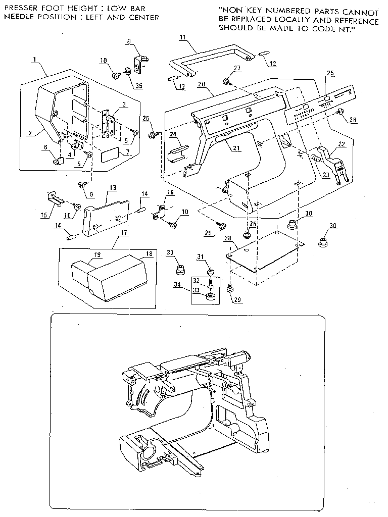 Kenmore 3851278191 base assembly diagram