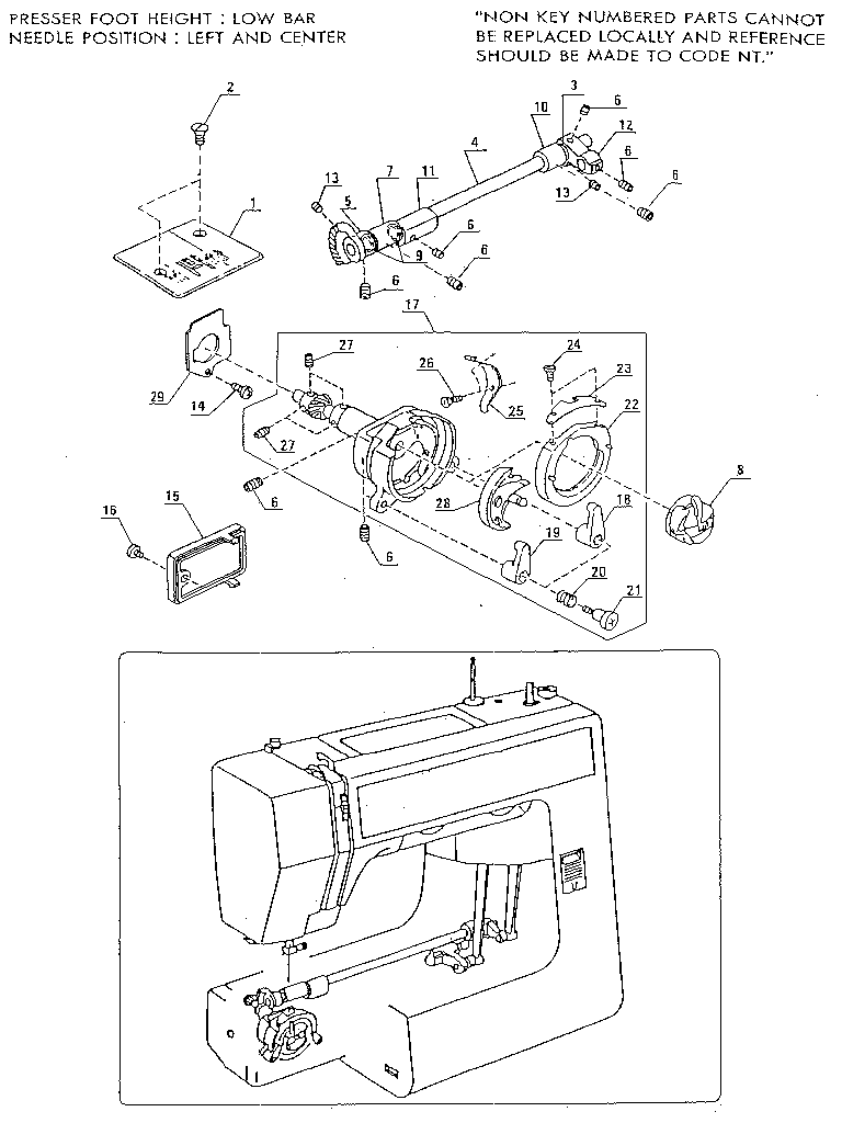 Kenmore 3851278191 shuttle assembly diagram