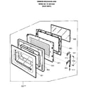 Kenmore 7218913580 door diagram