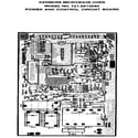 Kenmore 7218913580 power and control circuit board diagram