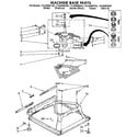 Kenmore 11082980730 machine base diagram