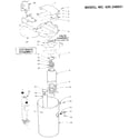Kenmore 625348831 softener assembly diagram