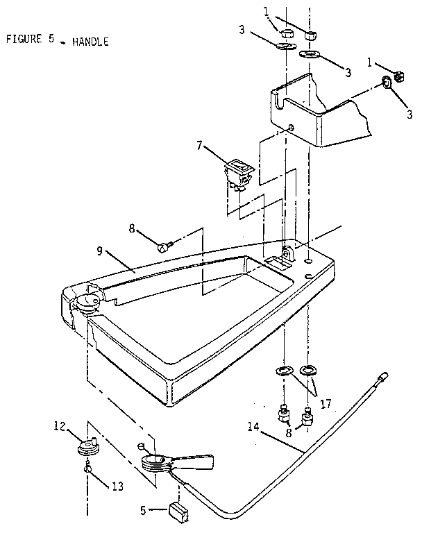 Tanaka BUMBLE BEE figure 5 - handle diagram