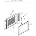 Kenmore 7917899011 upper oven door diagram
