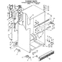 KitchenAid KTRS25KXAL00 cabinet diagram