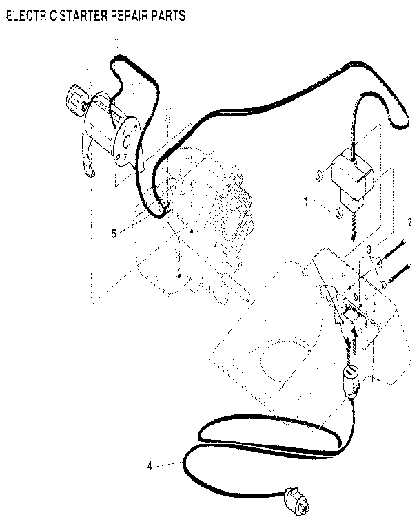 Craftsman 536884430 electric starter diagram