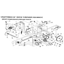 Craftsman 536886810 drive components diagram