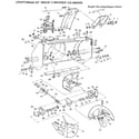 Craftsman 536884820 auger housing diagram