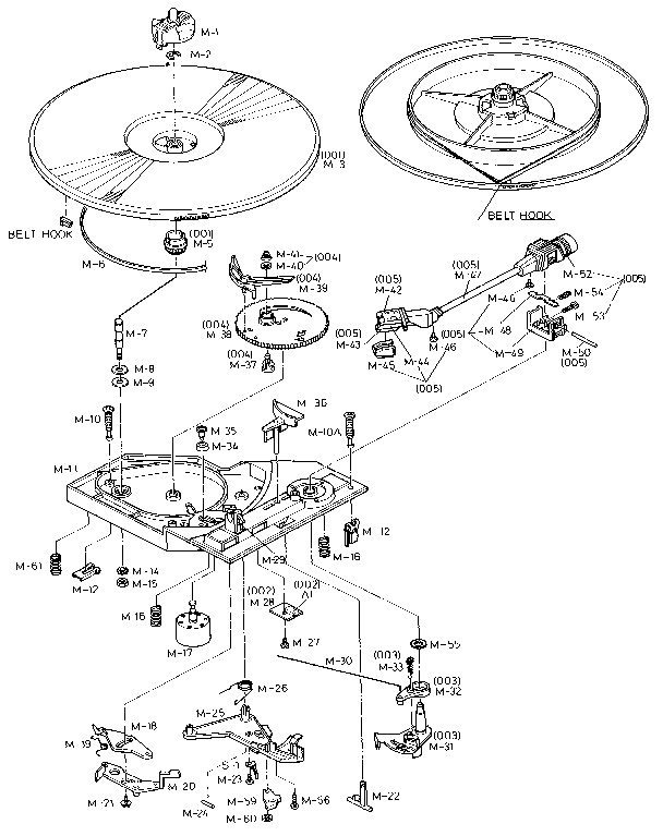 LXI 57-9810 chassis diagram