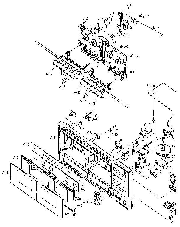 LXI 57-9810 front panel diagram