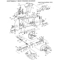 Craftsman 536885420 auger housing assembly diagram
