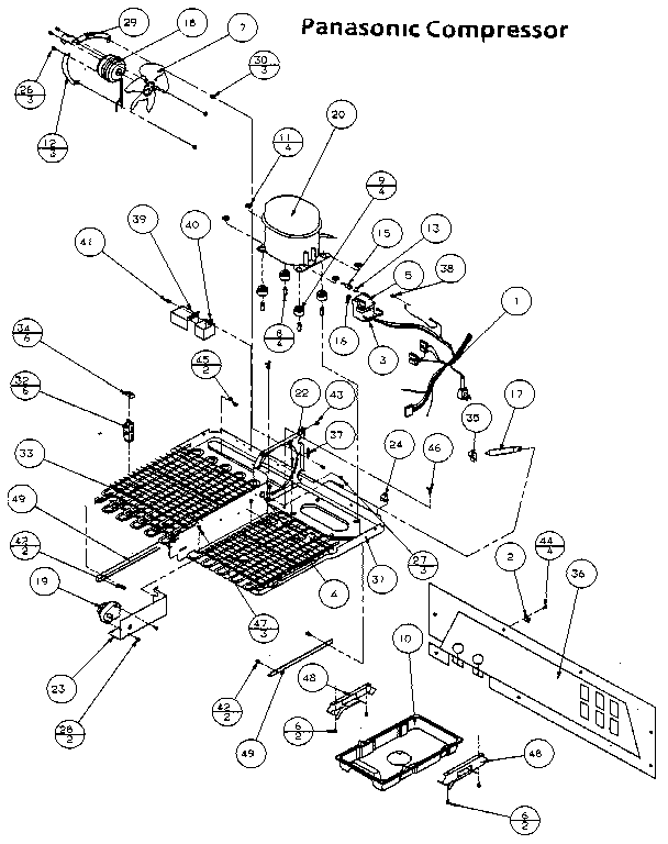 Amana 85188-P1117107W unit parts diagram