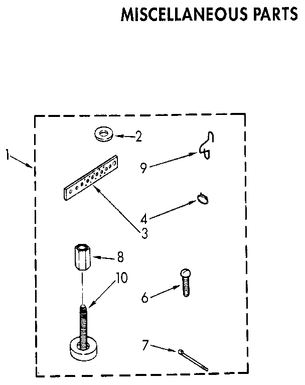 Kenmore 11082983730 miscellaneous diagram
