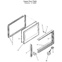 Kenmore 6287839093 upper door diagram