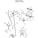 Kenmore 6287839093 burner diagram