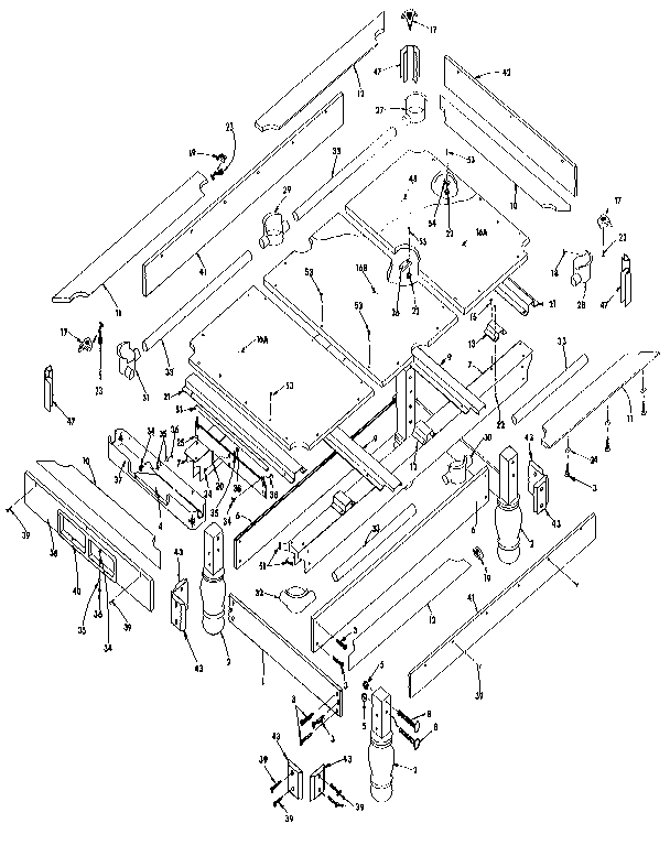 Sears 527251121 unit parts diagram