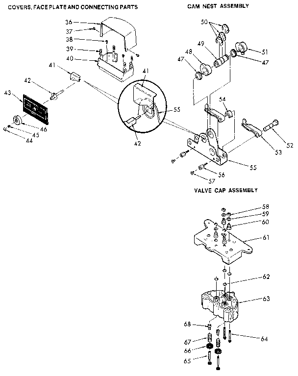 Kenmore 625349251 replacement parts diagram