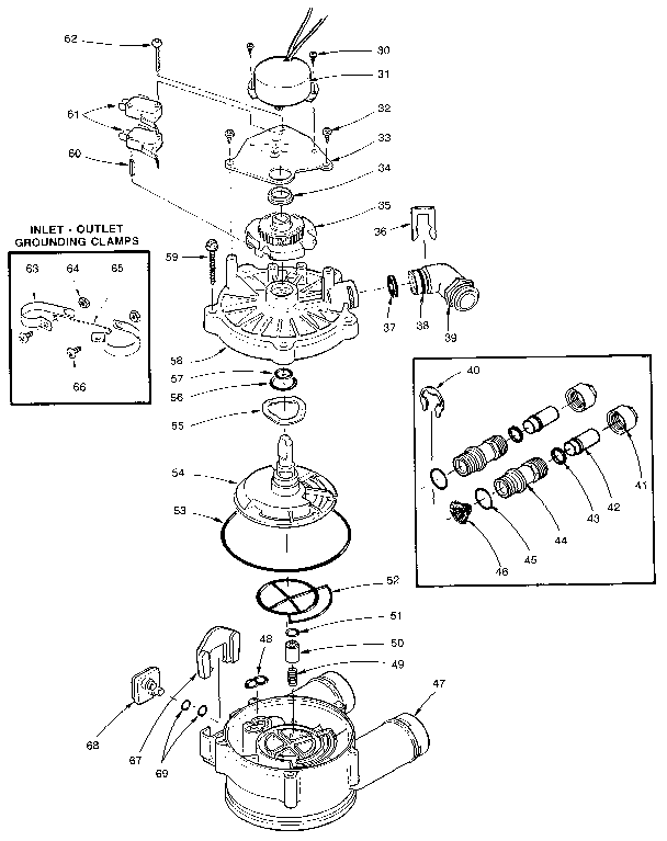 Kenmore 625348231 valve body assembly diagram