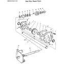 Craftsman C950-52475-8 gear box diagram
