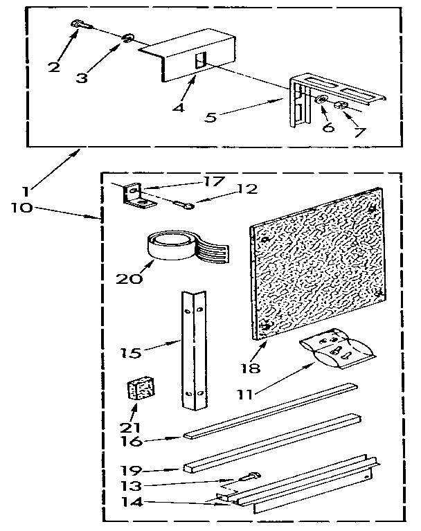 Kenmore 1068790512 installation diagram