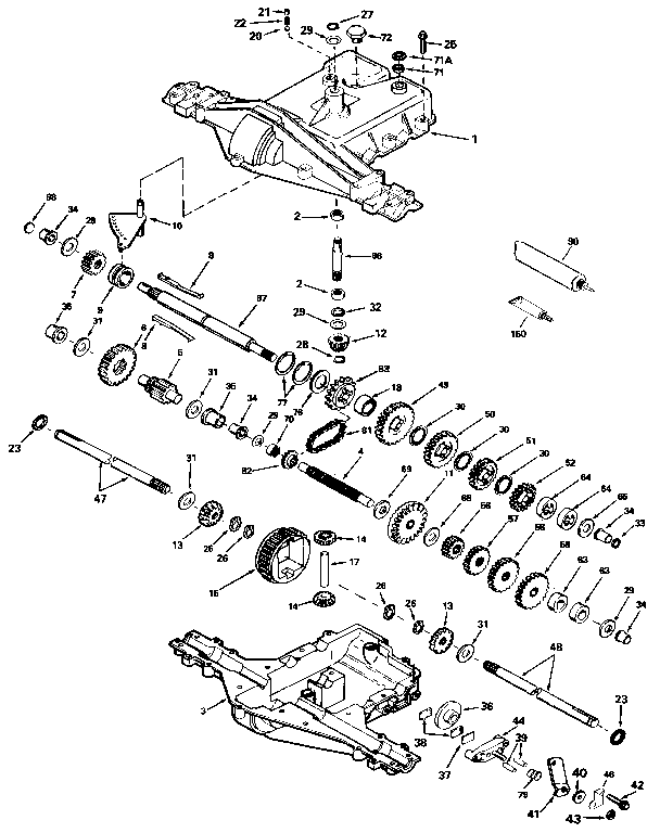 Craftsman 143930-032 replacement parts diagram