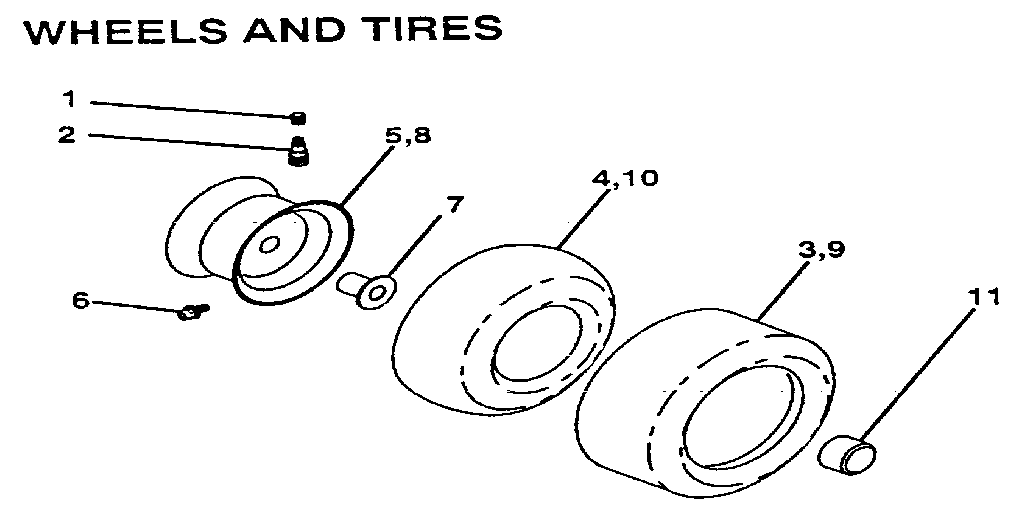 Craftsman 917255590 wheel diagram