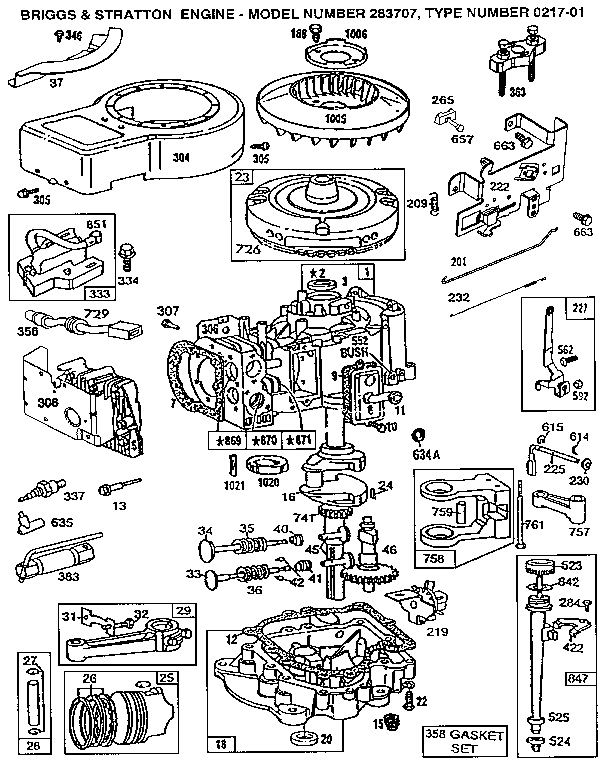 Craftsman 917255561 replacement parts diagram