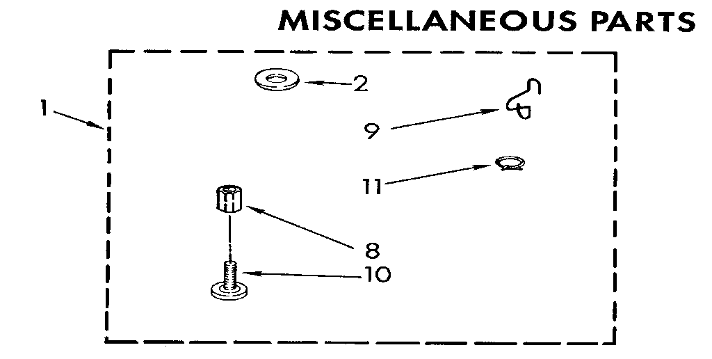 Kenmore 11092071310 miscellaneous diagram